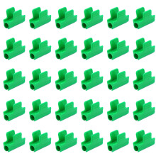 Växthusklämmor Set 4x3cm PP Plast 30 st