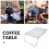 Sølvfarvet aluminiums foldbart campingbord 3