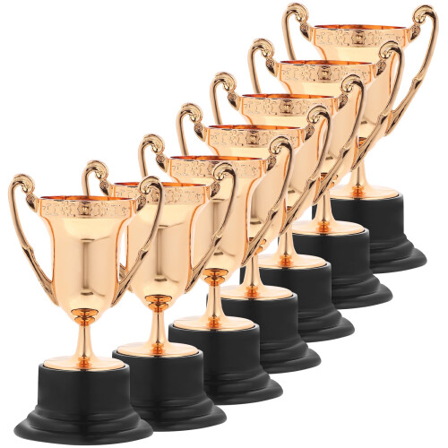 Set de trofee mini-joc – Plastic, 8,5 cm, 10 buc.