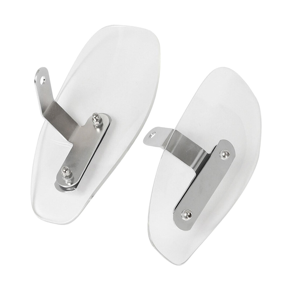 Amleso Motorcycle Hand Wind Deflector Â Metal & Pvc, 2 9499224288249