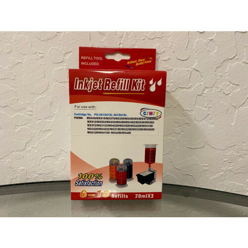 Canon PG-240 CL-241 Refill Kit with Dye Inks 2