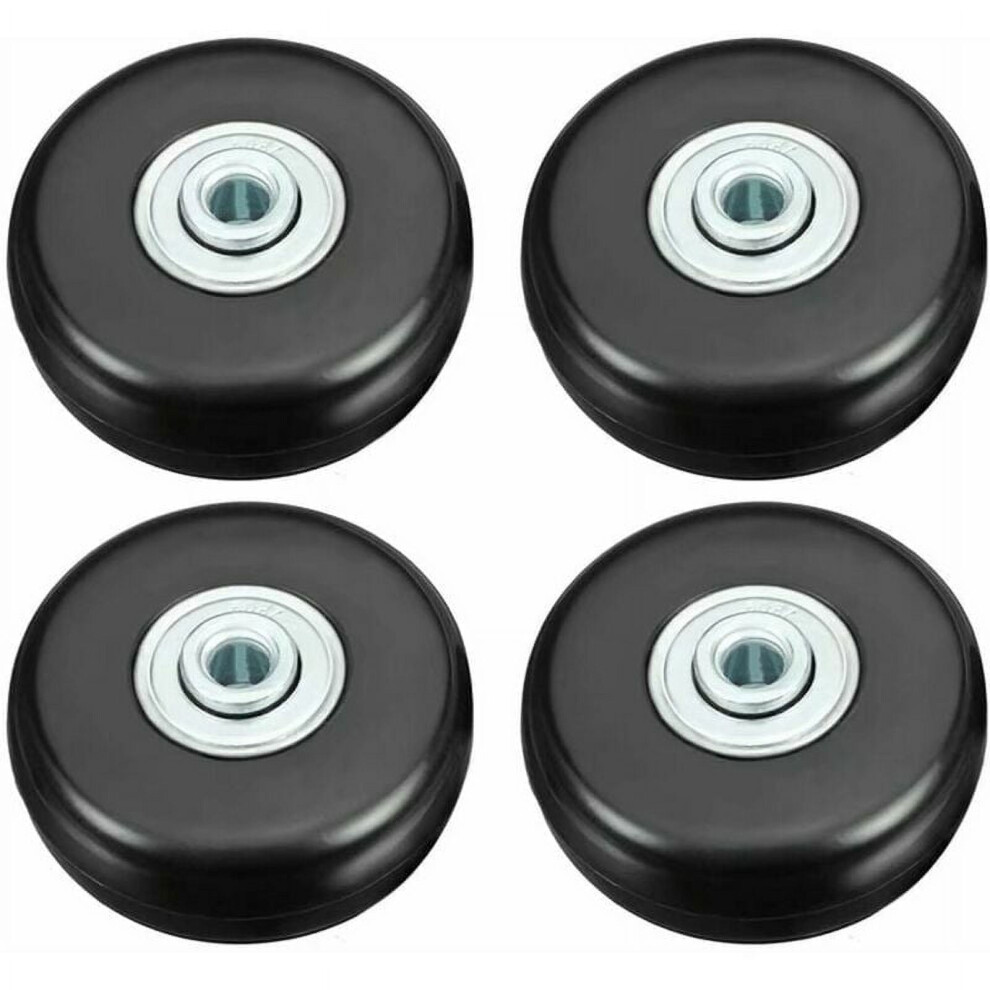 50Mm Heavy-Duty Swivel Caster Wheels, Rubber, 4-Pack 9499224287464