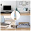 Witte hars Mariabeeldje 22 cm 2