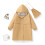Kids Rain Poncho Waterproof Hooded Solid Color 5