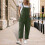 Dame Ermeløs Ensfarget Jumpsuit Sommer 2