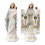 3D-krybbefigur, triptyk, antikk bronseharpiks 2
