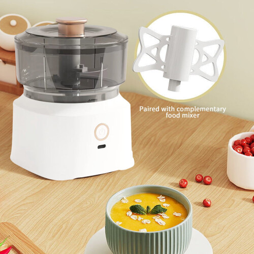 Elektrische knoflookhakker, draagbare mini-foodprocessor, 350 ml 1