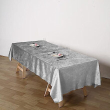 Rektangulær fløjlsdug 152 x 283 cm