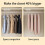 Hanging Garment Bag with Self-Compressing Zipper XL 3