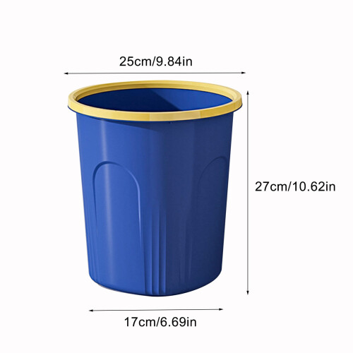 Keukenafvalbak van plastic, rond, extra groot 2