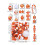 Orange Christmas Ball Ornaments Set – 16pcs Shatterproof 2