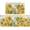 Sunflower Farmhouse Kitchen Rug Set 2 pcs 1