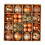 36-Piece Shatterproof Christmas Baubles Orange 3