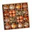 36-Piece Shatterproof Christmas Baubles Orange 4