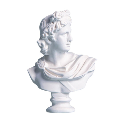 Gresk mytologi gipsbystestatue 6 cm