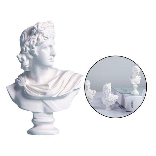 Gipsbüste der griechischen Mythologie, 6 cm 1