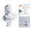 Gresk mytologi gipsbystestatue 6 cm 4