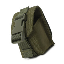 Nylon Hanging Pouch Belt Fanny Pack Multipurpose-Army Green
