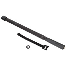 VHF/UHF tactische antenne, hoge versterking, dubbele band voor verbeterde signaalversterking bij buitencommunicatie (zwart, 48 cm/13 inch)