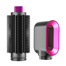 Round Brush & Pre-Styling Nozzle Attachment for Airwrap HS01 HS05 HS8 to Straighten Add Volume Dryer Faster B
