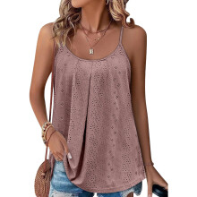 Women Casual Trendy Loose Fit Summer-pale pinkish gray XXL