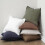 Fodere per cuscini in ramia e cotone con frange 45x45 cm (18x18") – 4