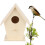 Cedar Blue Bird House Outdoor Wood Nesting Box 2