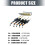 Pack of 11 Adjustable Depth Countersink Drill Bit Metal Coated 3