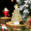 Mini Glass Christmas Tree Ornament, Yellow, 6.6 cm 4