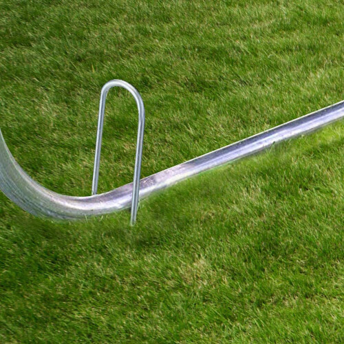 U-formede metalpæle til trampoliner og havebrug 1