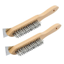 Repborstar i rostfritt stål, set med 30 cm, 2 st