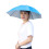 Fiskeparaplyhatt – Silverbelagd, 69 cm 1
