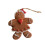 Pepparkaksgubben julgranskulor set 3