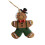 Gingerbread Man Ornament - Brown Resin Christmas Tree 5