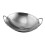 Wok de aço inoxidável com fundo redondo e duas alças, 20 cm (8 polegadas) 4