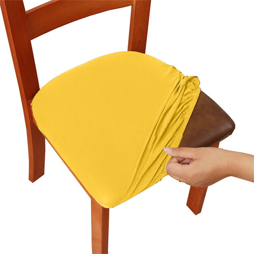 Børstet satinstolbetræk – elastisk pasform, 30–45 cm