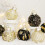 Staron black Christmas ornaments 60mm 25 pcs 5