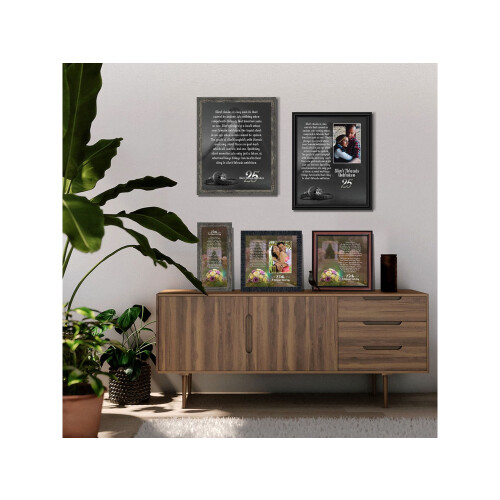 Silver Anniversary Frame 13x16 in – Holds 11x14 Print 2
