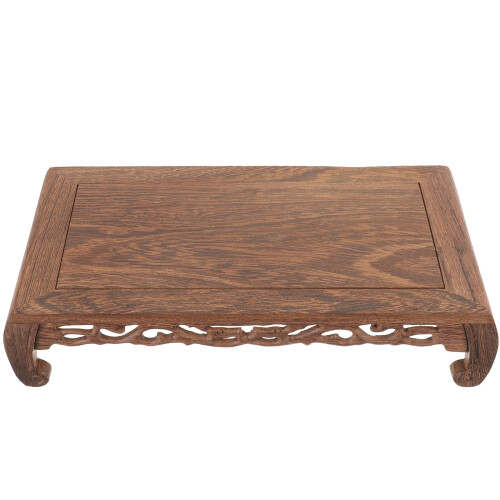 Puinen vintage-vitriini 28x14x6cm