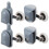 Duschdörrhjulset – Plast, 23 mm hjul, 4-pack 1