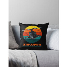 Airwolf Sunset Retro -tyynynpäällinen, puuvilla-polyesteri