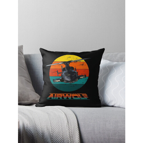 Airwolf Sunset Retro Pudebetræk, Bomuld-Polyester