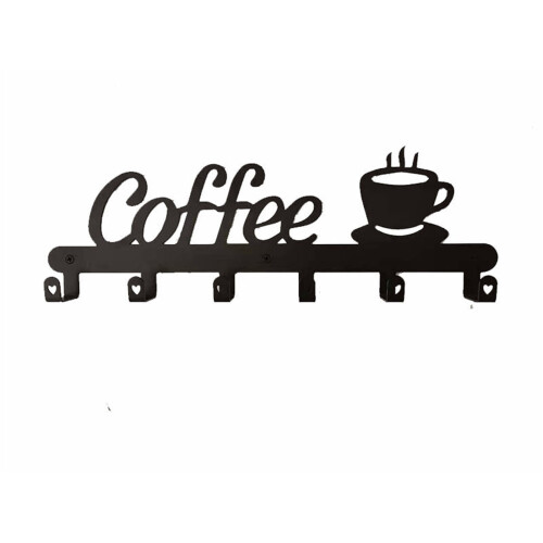 Ionze Wandmontierter Kaffeebecherhalter – Metall