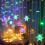 LED-Schneeflocken-Lichterkette, 4 m, warmweiß 1