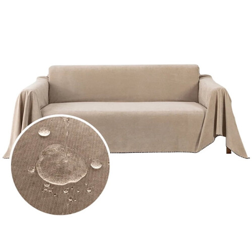 Wasserdichte Sofadecke 180x130cm Khaki
