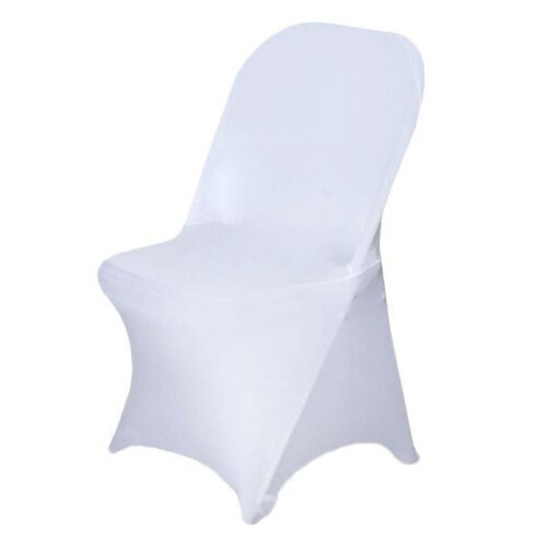 Capa para cadeira dobrável BalsaCircle em elastano branco