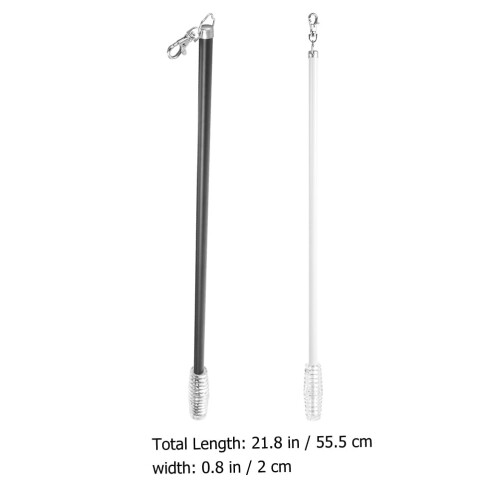 2-delt vertikal persiennerstang – aluminium og plast 1