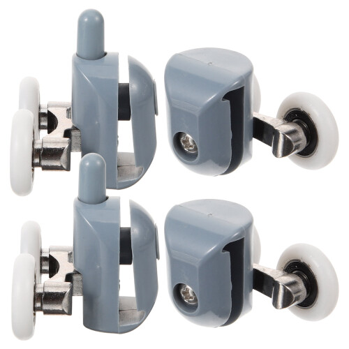 Duschdörrhjulset – Plast, 23 mm hjul, 4-pack 2