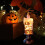 Glob de noapte Halloween cu efect de apă și sclipici 3