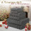 Ensemble de 3 serviettes en coton turc 600 g/m² 2